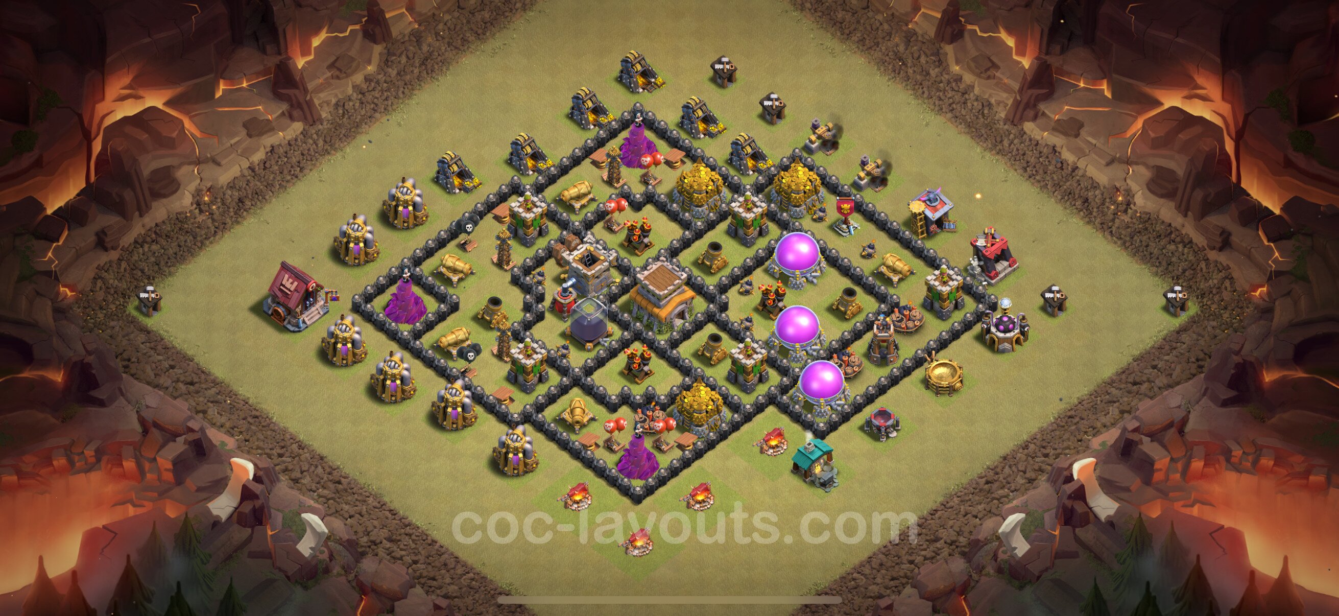 TH8 Die War Base vom RH8 #127