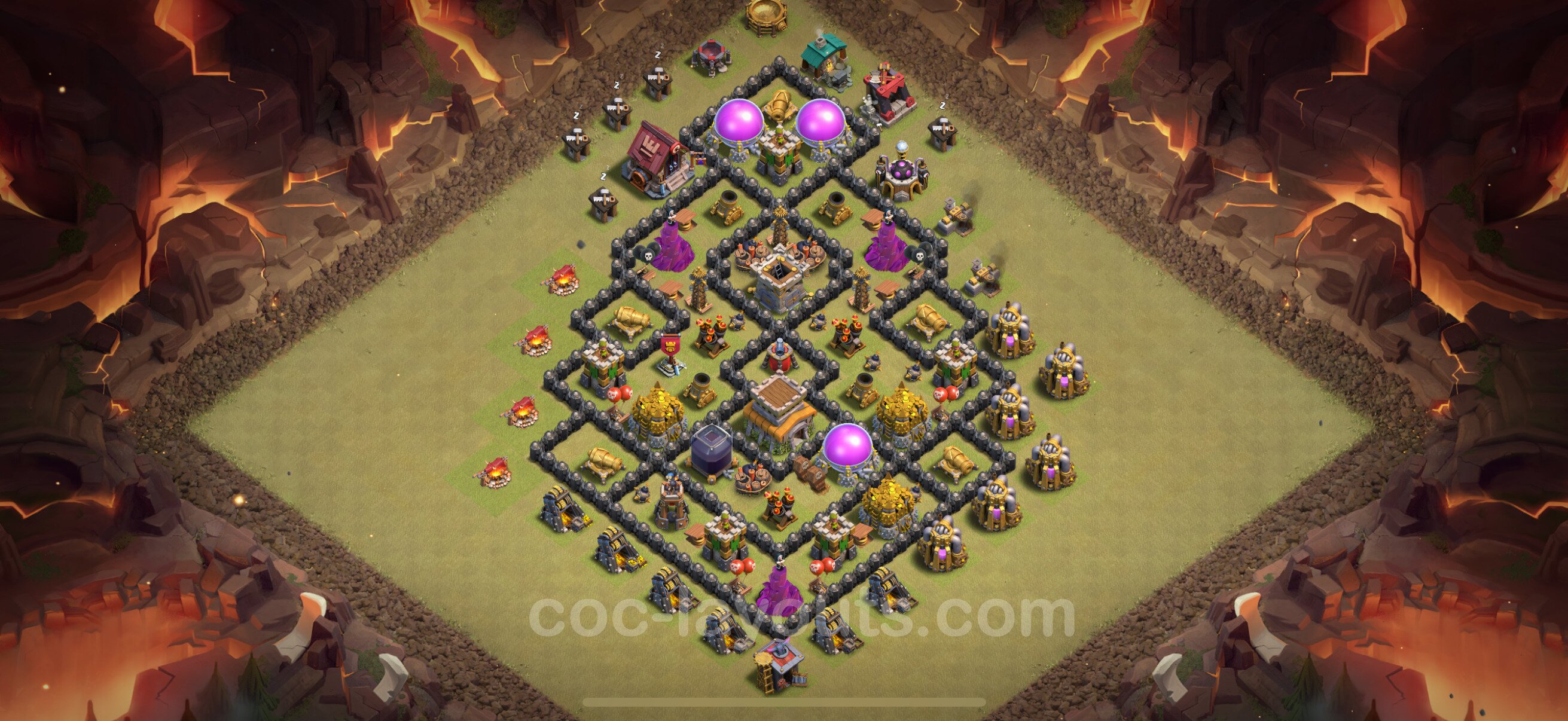 TH8 Die Max War Base vom RH8 #137