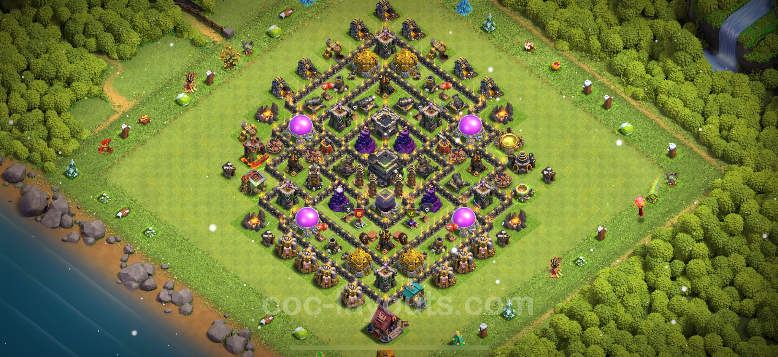 TH9 Die Anti Dragon Base vom RH9 #228