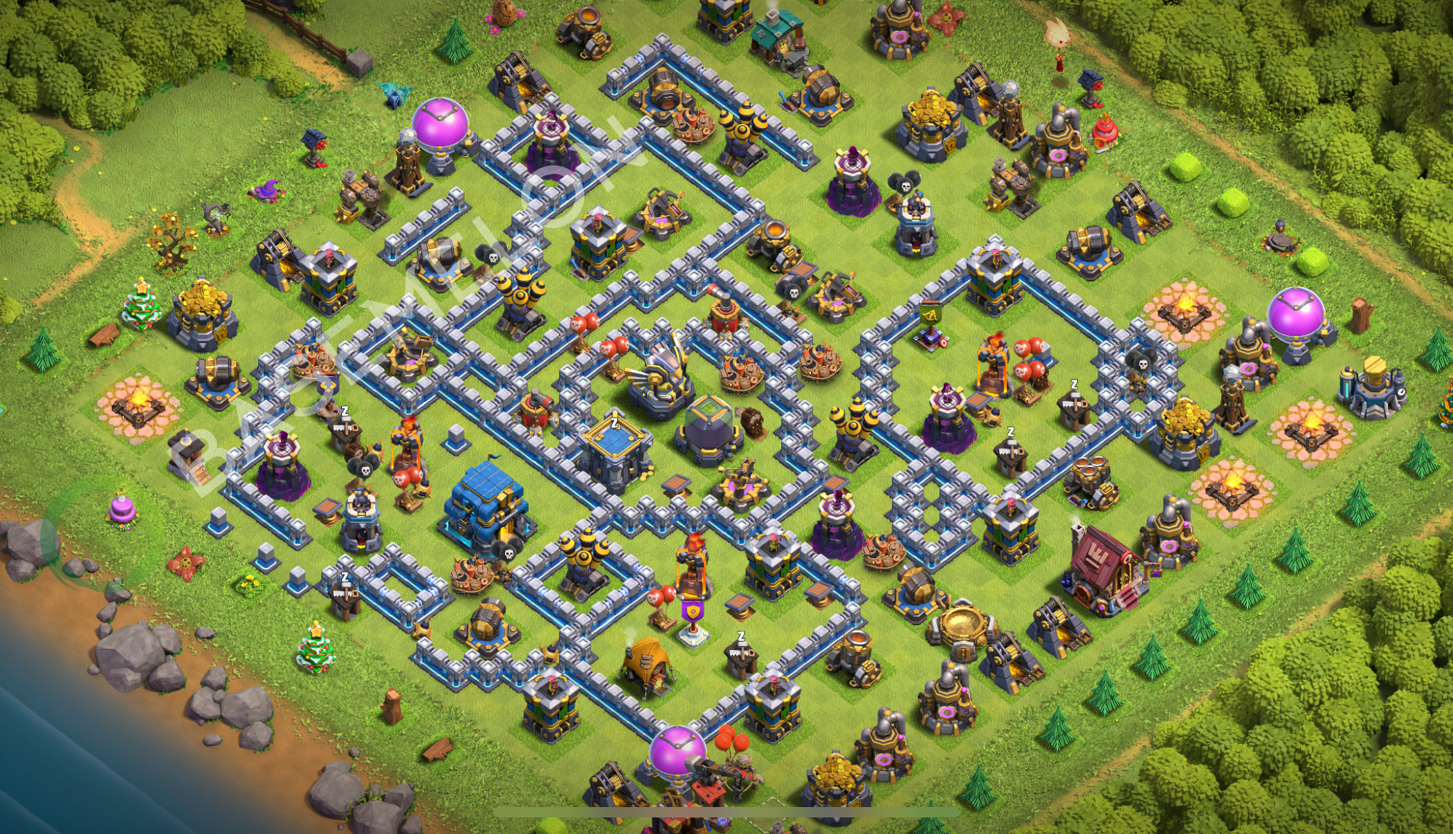Trophy Defense Max Levels Hybrid