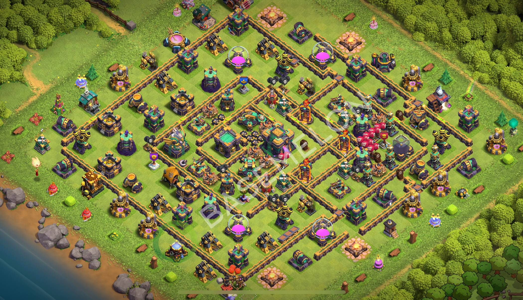 Trophy Defense Max Levels Hybrid