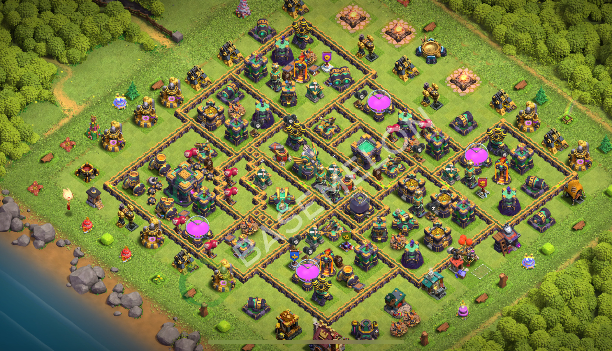 Trophy Defense Max Levels Hybrid