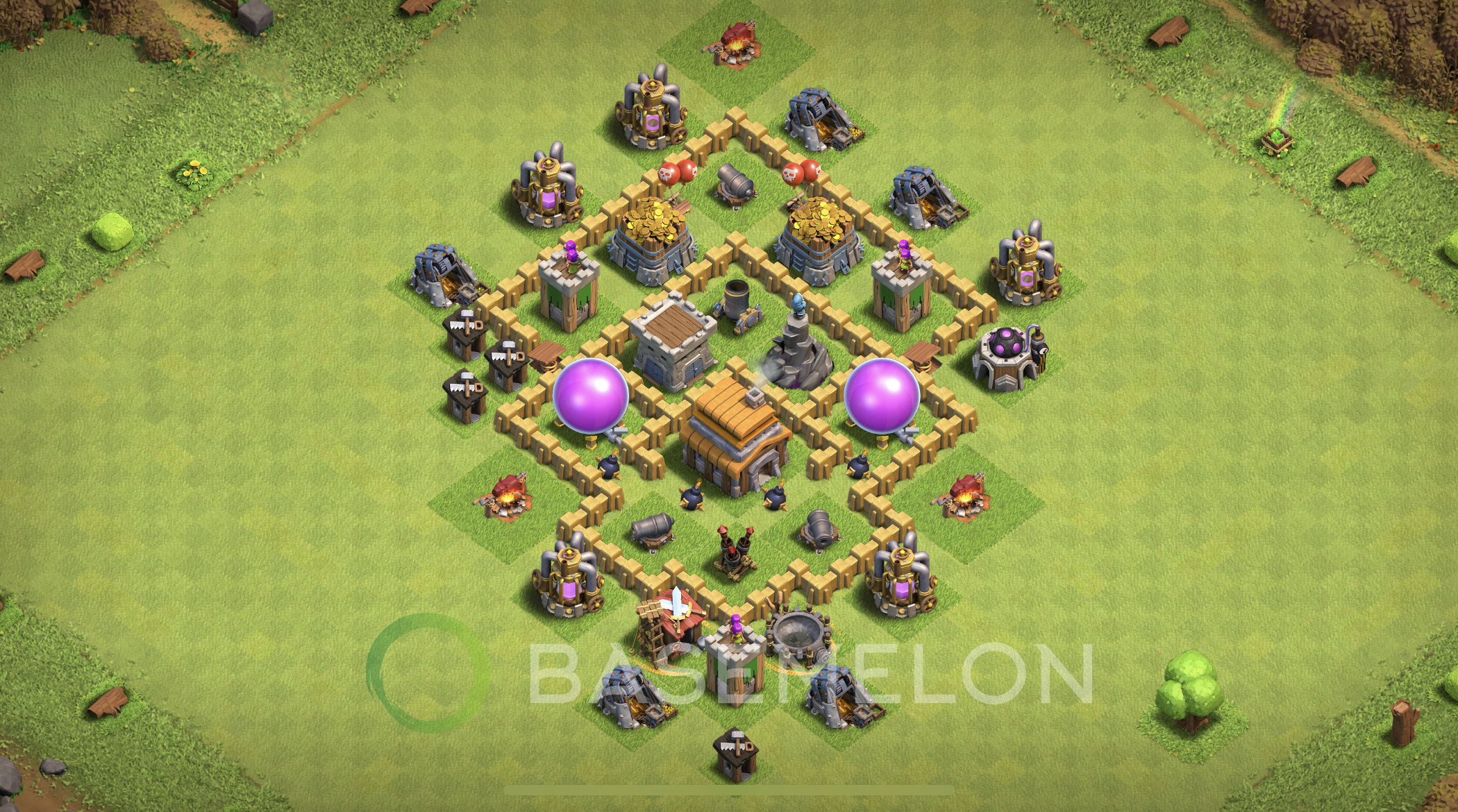 Trophy Defense Max Levels Hybrid