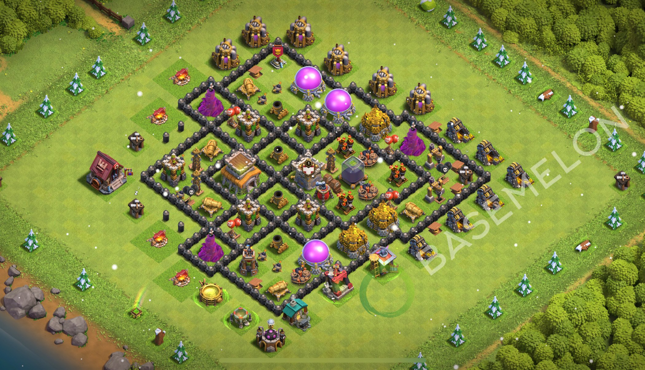 Trophy Defense Max Levels Hybrid