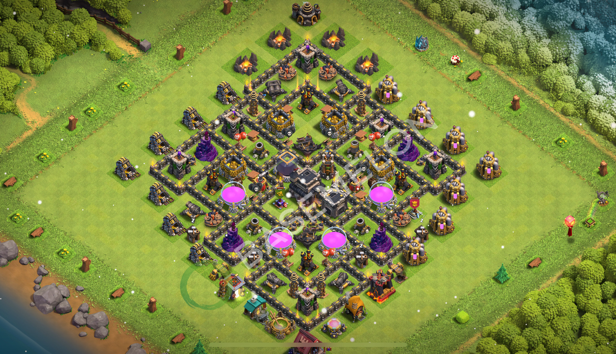 Trophy Defense Anti 2 Stars Hybrid