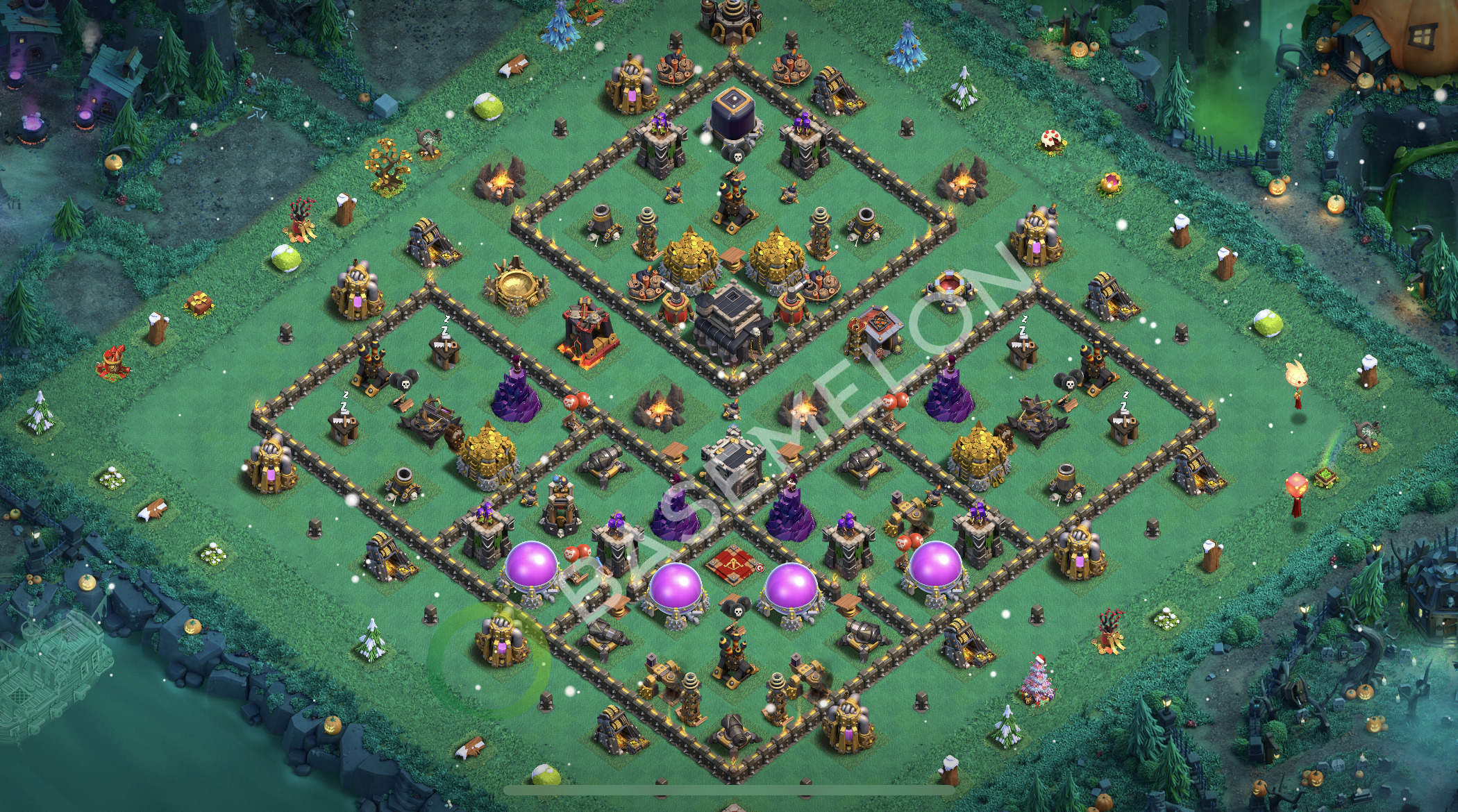 Trophy Defense Max Levels Hybrid