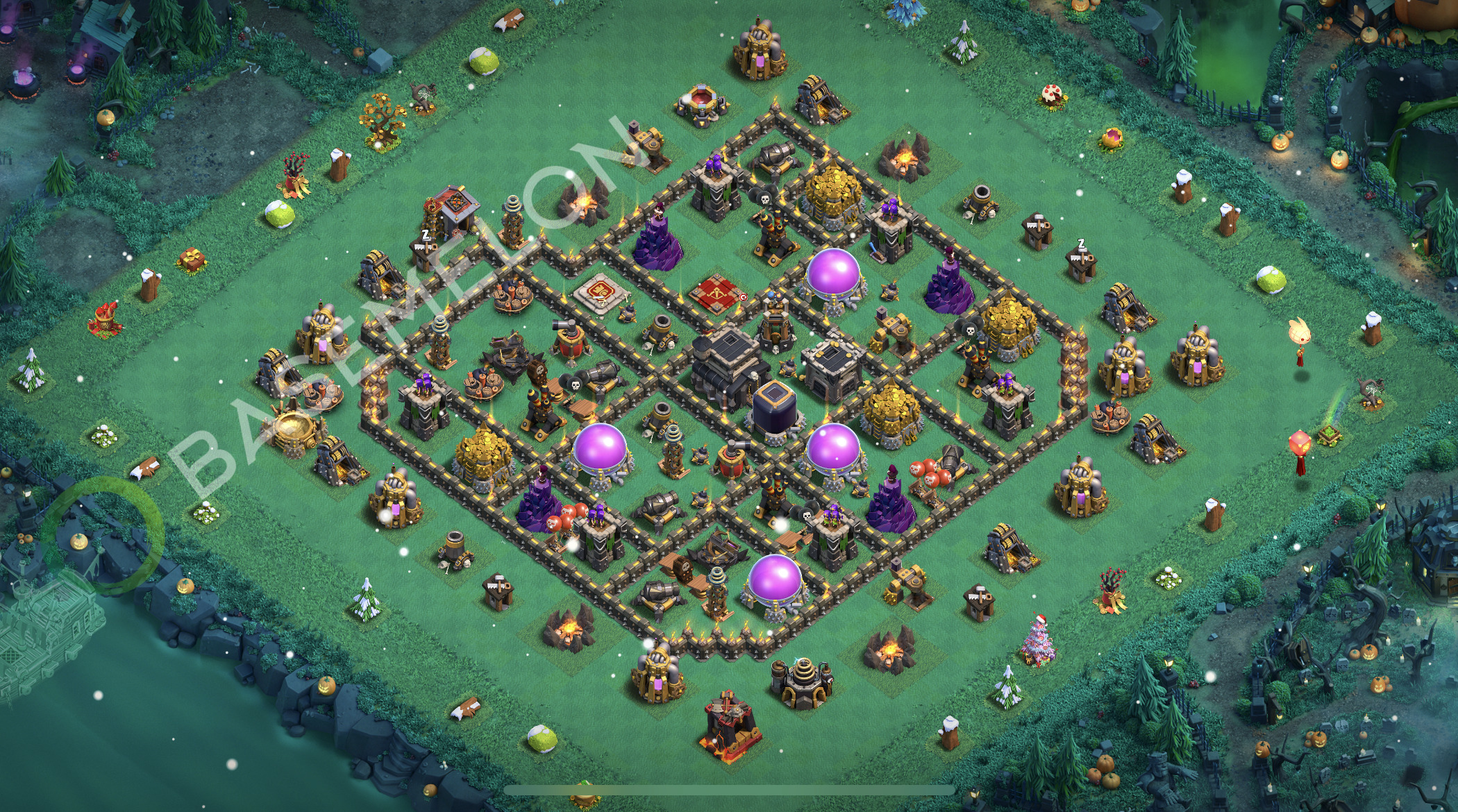 Trophy Defense Max Levels Hybrid